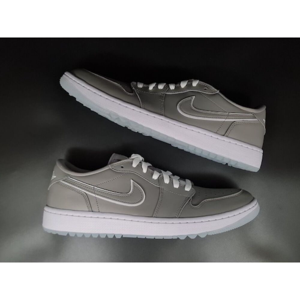 Jordan 1 Low Golf Medium Grey Blue Tint. SIZE 10.5 - DD9315-007